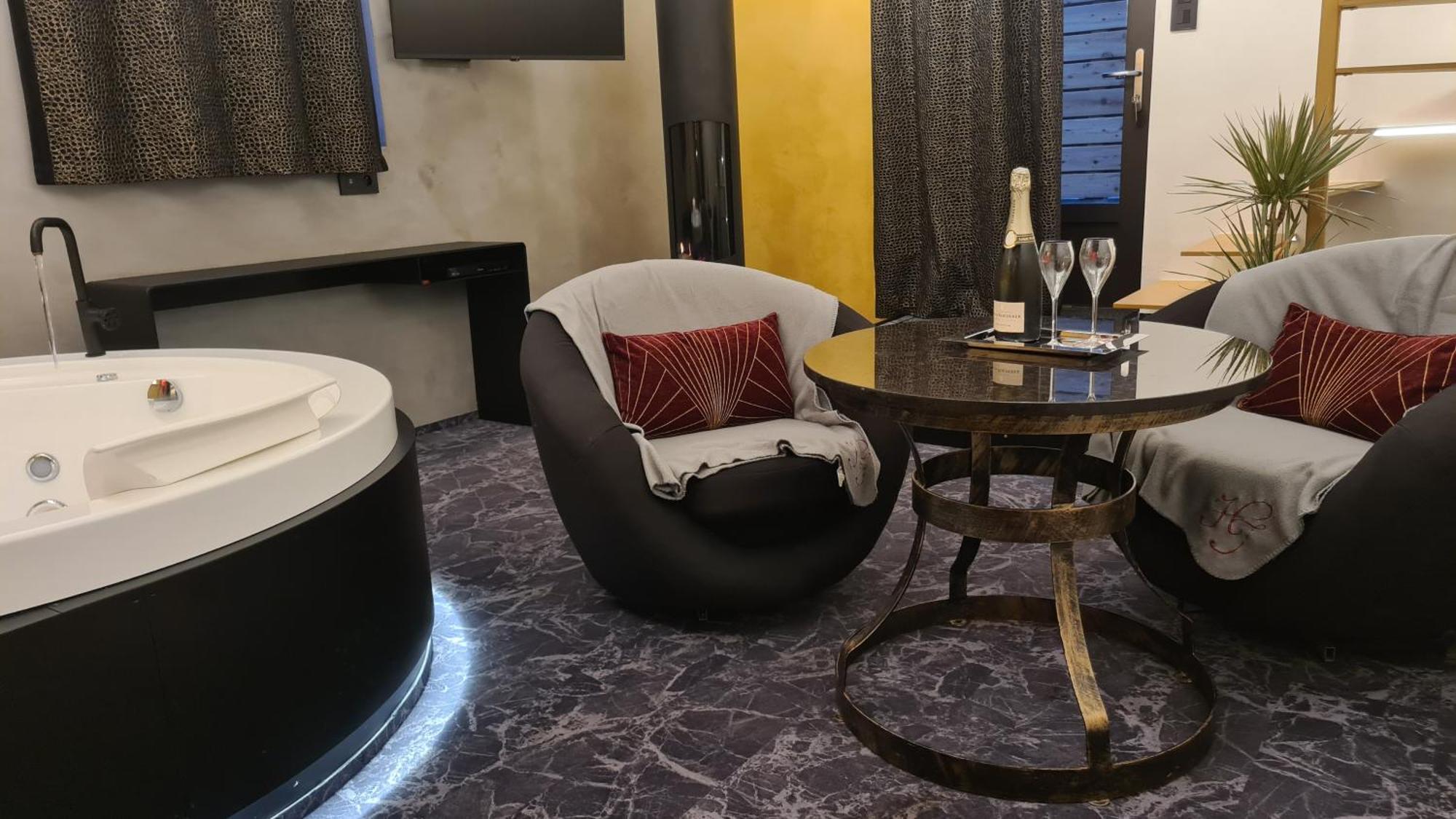 Domaine Du Haut Jardin Hotel & Chalets Spa Prive Rehaupal Luaran gambar